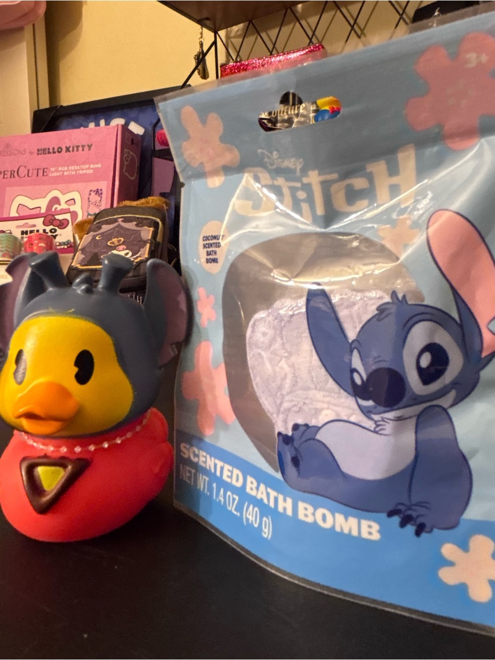 Disney Stitch Blue Scented Bath Bomb